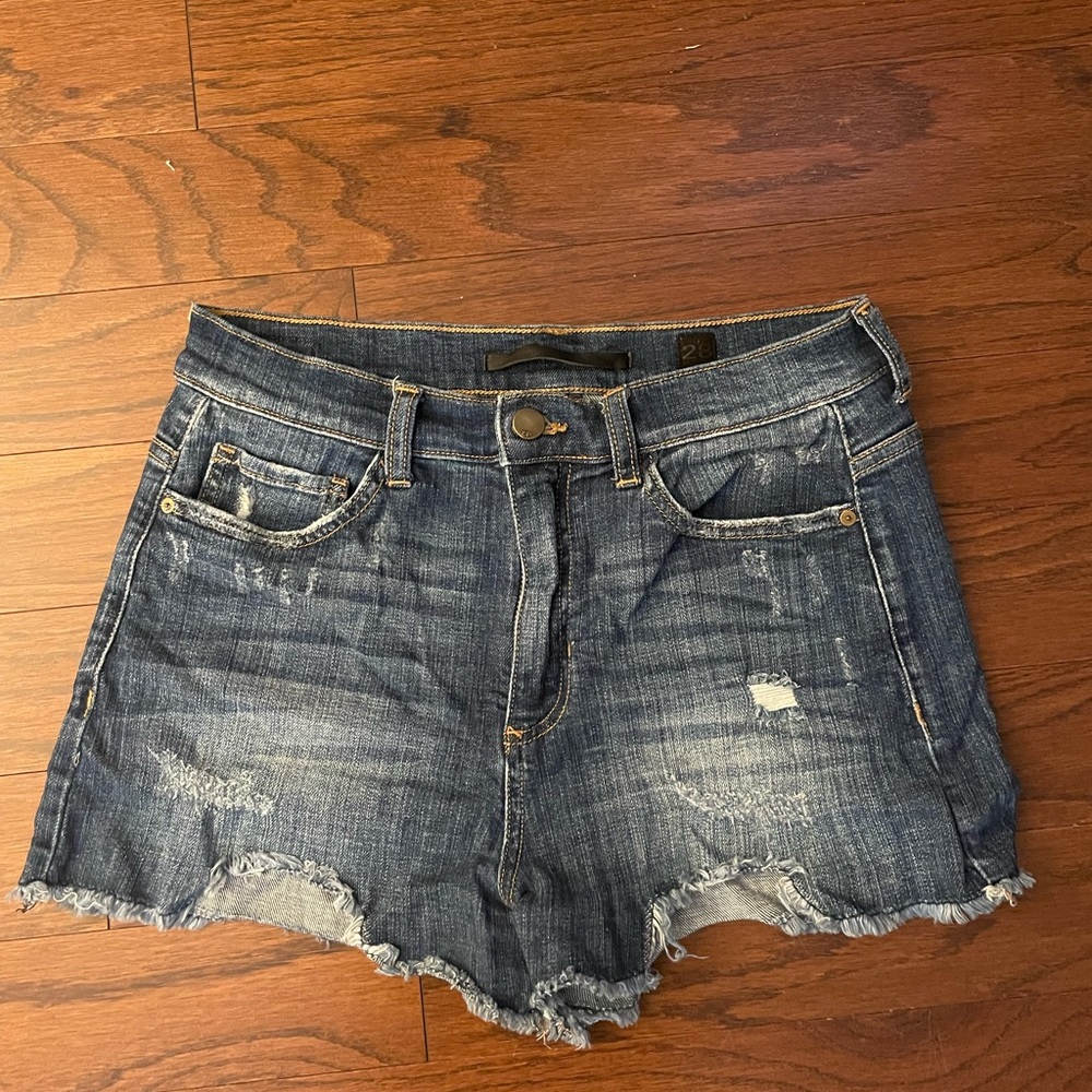 SP Black Label High Waisted Jean Shorts